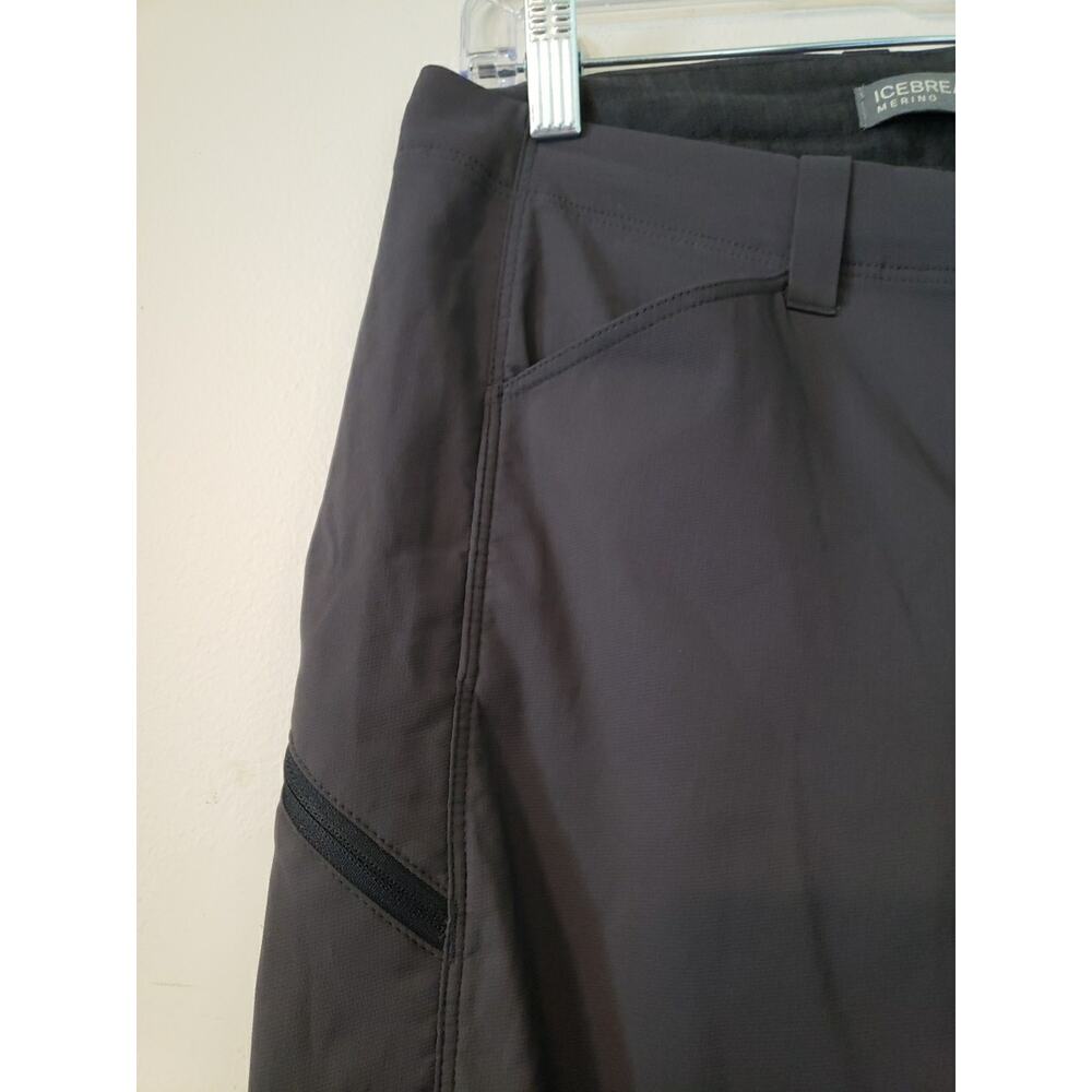Icebreaker Women's Merino Wool Blend Persist Hiking Pants Monsoon Sz 28 US 6 (V5 - Picture 3 of 9
